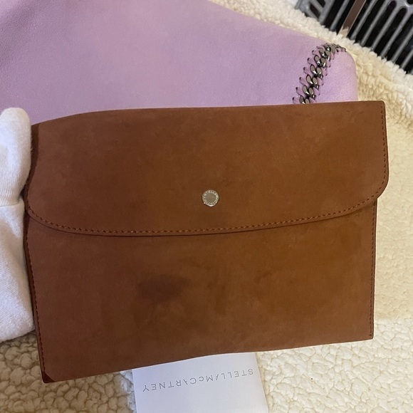 STELLA MCARTNEY Falabella reversible fold over purple tote - Picture 6 of 14